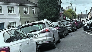 <p>Traffic caused by the lights at Stephen's Street.</p> <p>Traffic caused by the lights at Stephen's Street.</p>