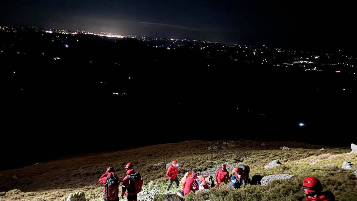 Fallen walker is rescued from Comeraghs