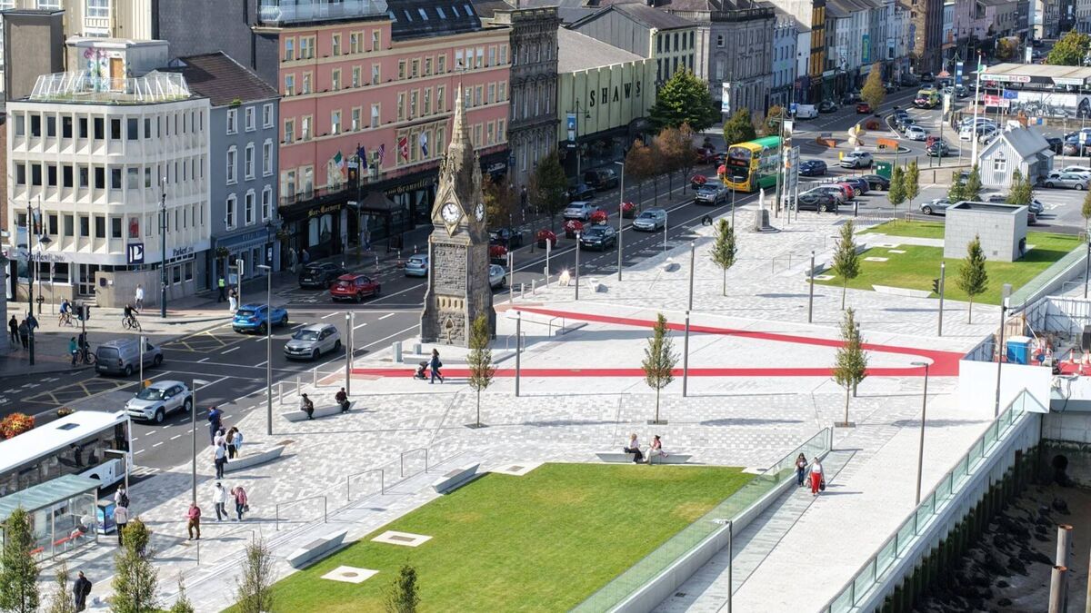 Waterford's new plaza is nominated for national award